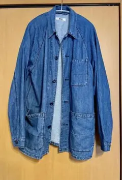 最終価格　ユニクロ ユーティリティデニムジャケット(コットンリネン)