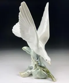 【美品】リヤドロ 約29cm キジバト 鳩 フィギュリン リアドロ LLADROのサムネイル