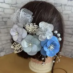髪飾り成人式 卒業式 結婚式 七五三NO.522