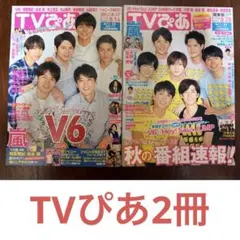 V6 TVぴあ 2冊