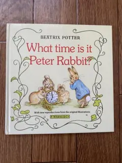 What time is it Peter Rabbit? 英語　絵本　洋書