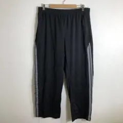 スターター STARTERトラックパンツ XL 黒サイドライン ジャージ 訳ありのサムネイル