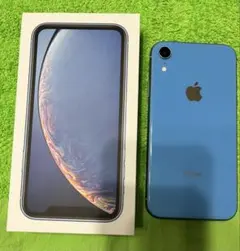 【超美品】iPhone XR 本体　ブルー