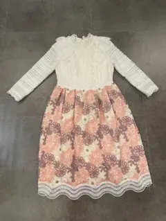 Chesty チェスティ　レース　ワンピース ピンク　サイズ0