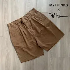 【Ron Herman×MYTHINKS】CUTOFF 2TUCK SHORTSのサムネイル