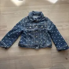 babyGap 水玉デニムジャケット 3歳用