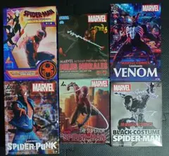 VENOM SPIDER-MAN Luminasta フィギュア 6点