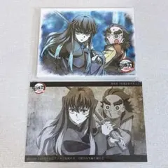 鬼滅の刃 時透無一郎 ポストカード キャンバスパネル 2点セット