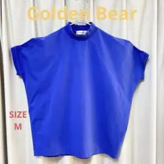 Golden Bear ゴールデンベア モックネック カットソー ブルー Mのサムネイル