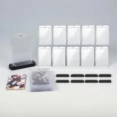 【10個セット】マグネットローダー 35pt スタンド付 ポケカ 遊戯王 収納
