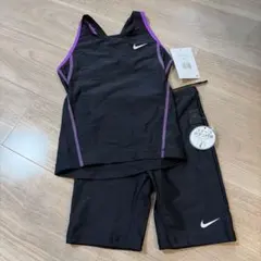 Nike スクール水着 黒/紫 130 競技用水着　セパレート　新品