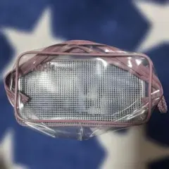 keptメッシュデザインの透明筆箱