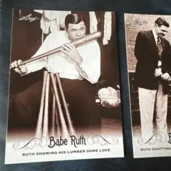 Leaf BABE RUTH ベイブルース　コレクション　3枚セット　②