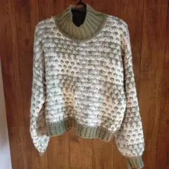 KBF サイズワン　ニット　トップス　古着