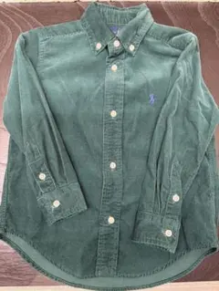 Ralph Lauren コーデュロイ長袖シャツ 3/3T
