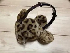 ディズニー ミッキー ヒョウ柄 イヤーマフ 耳あて
