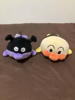 アンパンマン バイキンマン ぬいぐるみセット