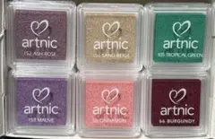 *新品未使用*ツキネコ*artnic インクパッド*6個セット*G