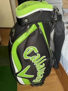 綺麗目　Callaway キャディバッグ ブラック/グリーン