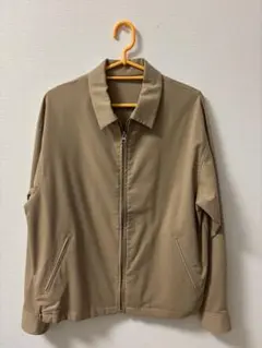 RAGEBLUEベージュ ジッパー付き ジャンパー