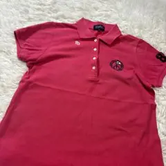 パーリーゲイツ ピンク サイズ0 ポロシャツ レディース ゴルフウェア