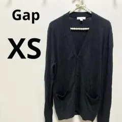 Gap ダークグレー Vネック カーディガンメンズ　XS
