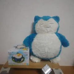 ポケットモンスターぬいぐるみ&フィギュア【カビゴン】2点セット