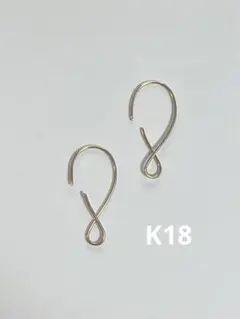 K18】 WG/PG/YG スリーカラー ピアス刻印あり 本物 - メルカリ