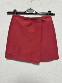 miu miu ミニスカート　濃いピンク