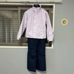 【美品】子ども用スキーウェア 上下セット　150