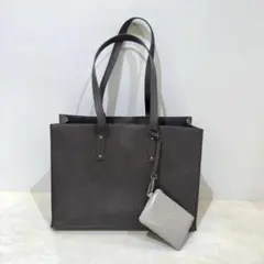 MURUA トートバッグ ダークグレーのサムネイル