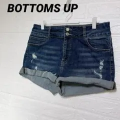 BOTTOMS UP Shortie ダメージデニムショートパンツ 14
