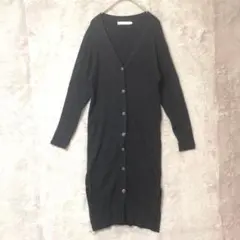 AMERICAN HOLIC♡ロング丈 ニットカーディガン ワンピース M