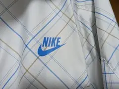 NIKE チェック柄 フード付きパーカー