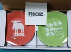 【非売品】moz swedenエルクデザイン　カラフルミニプレート 2枚組のサムネイル