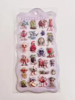 ラス1‼️トゥントゥントゥンサフール ボンボンドロップ シール