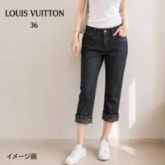 LOUIS VUITTON ルイヴィトン クロップドパンツ Y2K LOUIS VUITTON ルイヴィトン クロップドパンツ Y2K - メルカリ