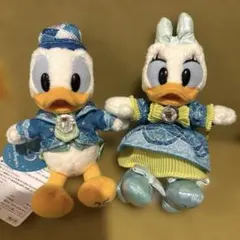 ディズニーシー25周年ドナルド＆デイジーぬいぐるみバッジ