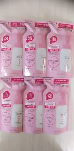 036-6　コラージュフルフル泡石鹸 ピンク つめかえ用 210mL 6袋セットのサムネイル
