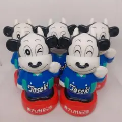 東九州石油 牛 キャラクター 貯金箱 5体セット toseki フィギュア 東九州石油 牛 キャラクター 貯金箱 5体セット toseki フィギュア
