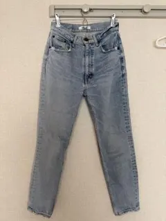 MOUSSY ハイウエストデニムパンツ　24インチ