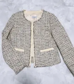 【MAGIA】 入園入学式フォーマルスーツ ツイード 上下　9号