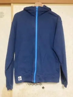 【最終値下げ】チャムス 裏起毛フルジップパーカー ネイビー