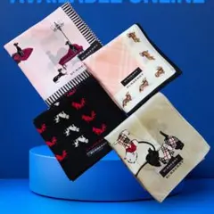 新品未使用 BURBERRY 犬 ハンカチセット大型58x58入り値下げ