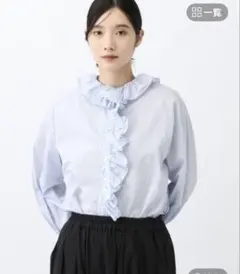 フリルブラウス シャツ