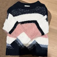 ボーダーニット　Mサイズ