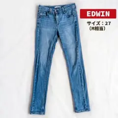 SOMETHING（EDWIN）スキニーデニム SKY36 サイズ27（M相当）