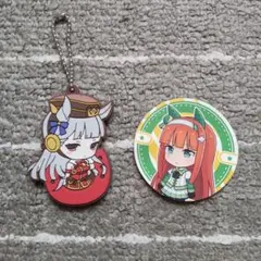 ウマ娘　ゴールドシップ　ラバーストラップ　サイレンススズカ　ステッカー