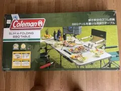 廃盤品】Coleman コールマン オーバルBBQテーブル 折りたたみテーブル