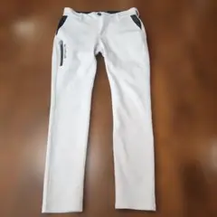「ストレッチ」Gotcha スリムフィット ホワイトスリムパンツM82cm